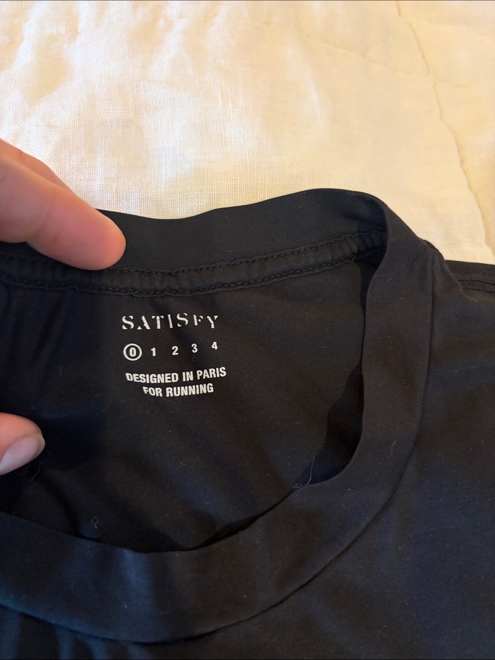 Satisfy Running Black Sleeveless Auralite Muscle T - Running Cult Member - Picture 2 of 6